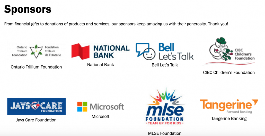peer project sponsor logos